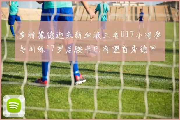 多特蒙德迎来新血液三名U17小将参与训练17岁后腰卡巴有望首秀德甲