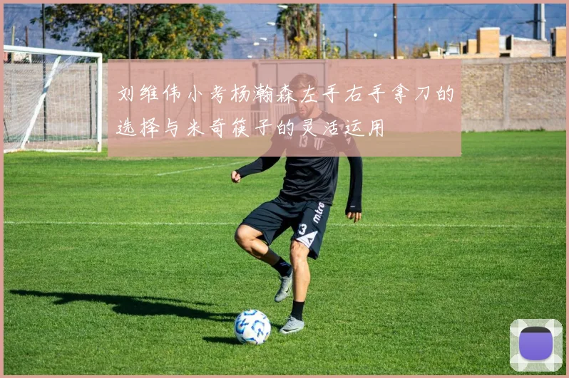 刘维伟小考杨瀚森左手右手拿刀的选择与米奇筷子的灵活运用